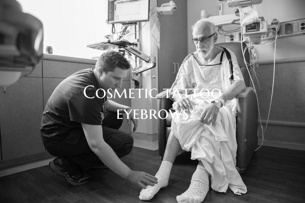Cosmetic tattoo eyebrows